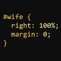 Funny Programming Wife Right Margin Crop Top | Artistshot