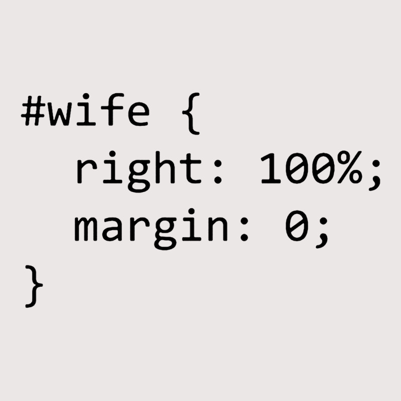 Funny Programming Wife Right Margin Pocket T-Shirt by ardylanda | Artistshot