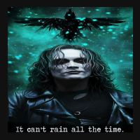 The Crow Metal Print Square | Artistshot