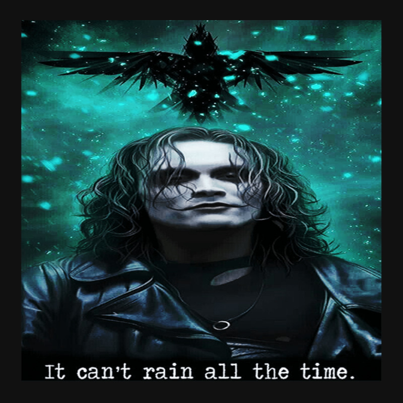 The Crow Metal Print Square | Artistshot