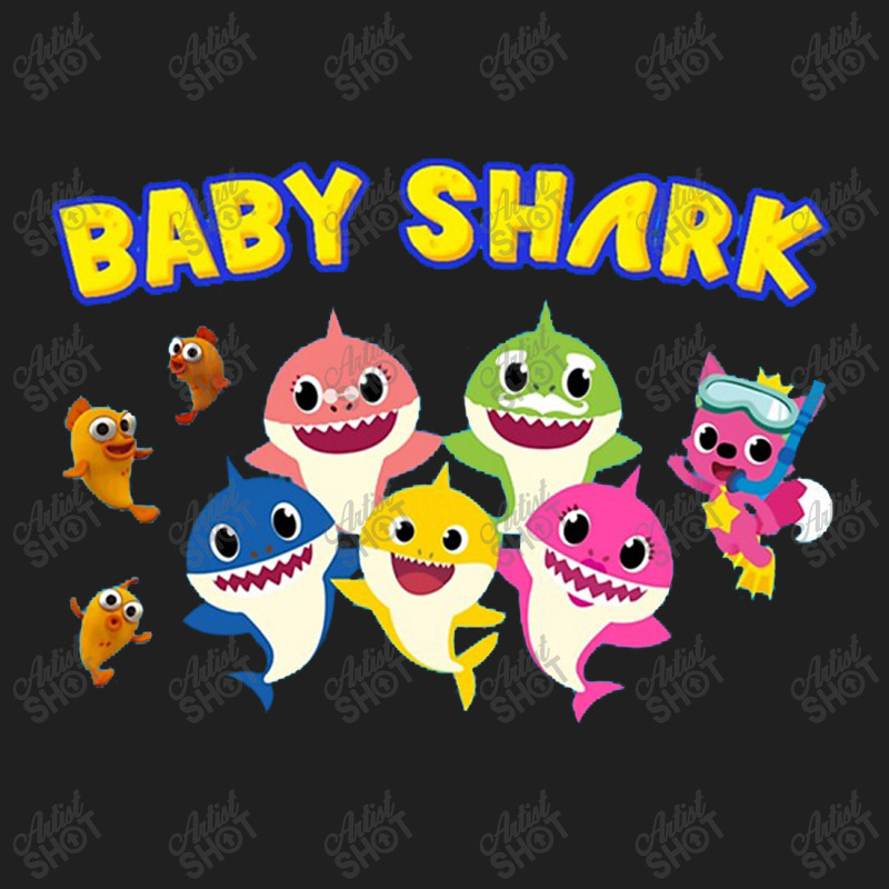 Happy Pinkfong Baby Shark Friends Cartoon Characters Ladies Polo Shirt by jrestima | Artistshot