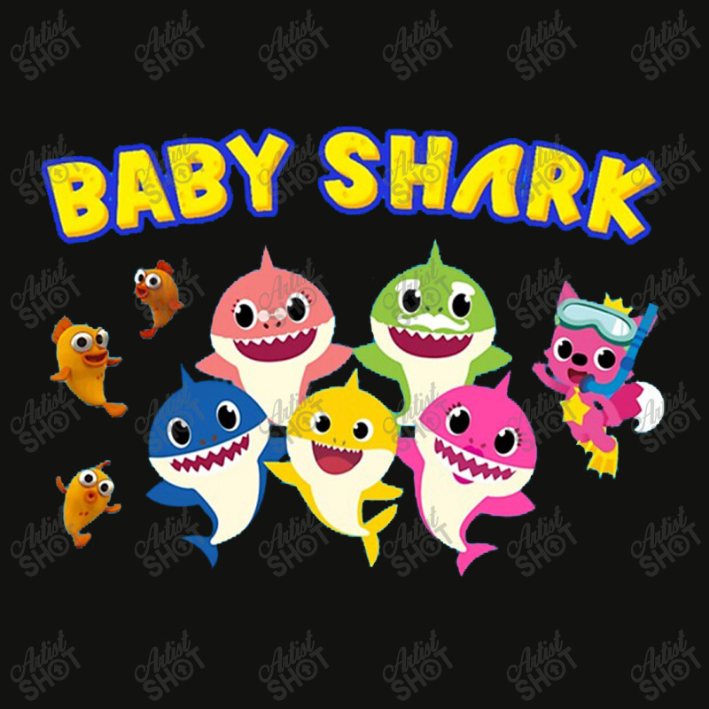 Happy Pinkfong Baby Shark Friends Cartoon Characters Scorecard Crop Tee by jrestima | Artistshot