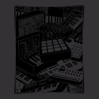 Electronic Musician Loves Synthesizers Vintage Hoodie | Artistshot