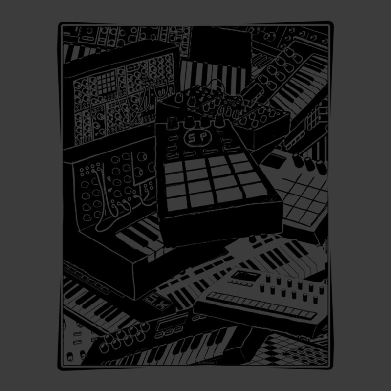 Electronic Musician Loves Synthesizers Men's Polo Shirt | Artistshot