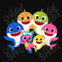 Pinkfong Baby Shark Happy Friends Cartoon Characters Crop Top | Artistshot