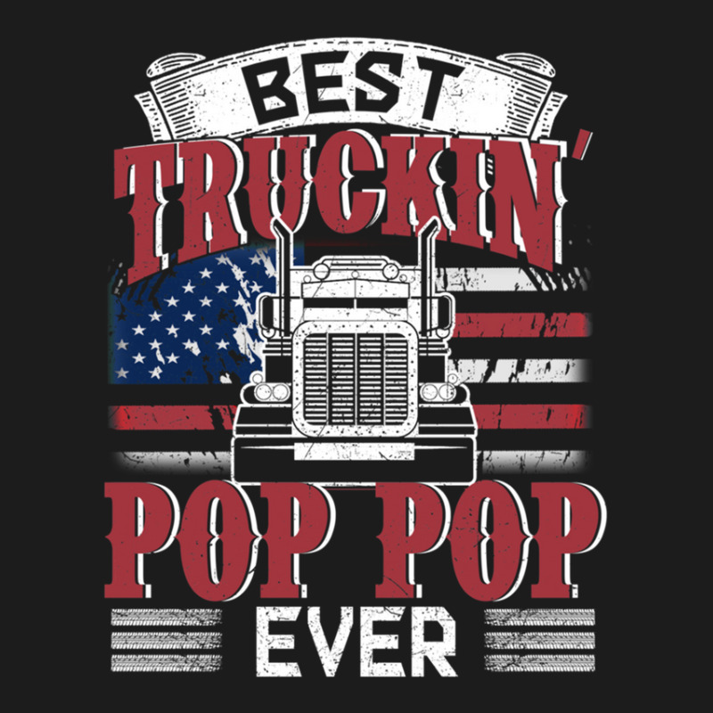 Best Truckin Pop Pop Ever American Flag Father's Day Hoodie & Jogger set by cm-arts | Artistshot