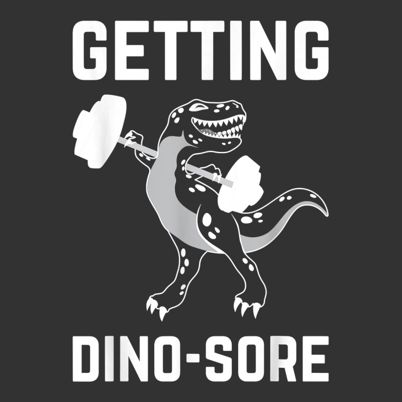 Getting Dino Sore Shirt Gym Dinosaur T Rex Workout Shirt Baby Bodysuit | Artistshot