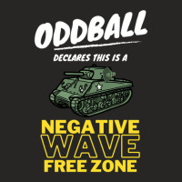 Negative Wave Free Zone Ladies Fitted T-shirt | Artistshot