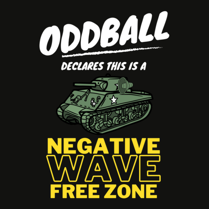 Negative Wave Free Zone Scorecard Crop Tee by StarActon | Artistshot