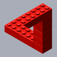 Escher Toy Bricks - Red Tank Dress | Artistshot