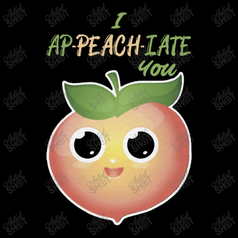 I Ap Peach Iate You Appreciate Pocket T-Shirt by saltomaiber | Artistshot