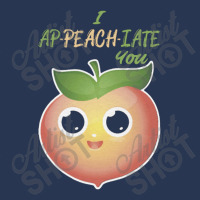 I Ap Peach Iate You Appreciate Men Denim Jacket | Artistshot