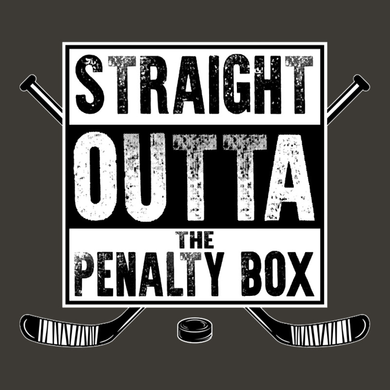 Ice Hockey Player Gift Straight Outta The Penalty Box Pullover Hoodie Bucket Hat by cm-arts | Artistshot