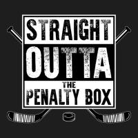 Ice Hockey Player Gift Straight Outta The Penalty Box Pullover Hoodie Classic T-shirt | Artistshot