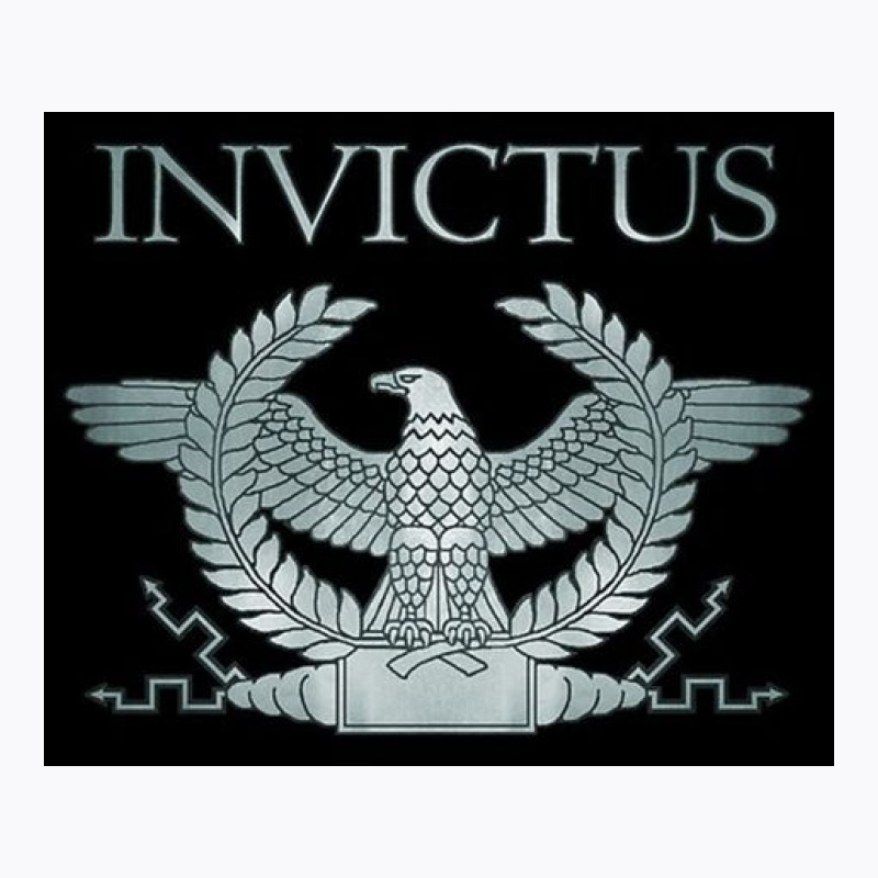 Roman Invictus Eagle, Silver On Black T-Shirt by Hannahjhg | Artistshot