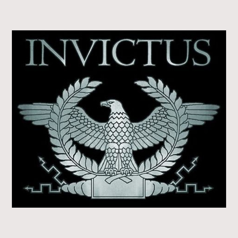 Roman Invictus Eagle, Silver On Black Pocket T-Shirt by Hannahjhg | Artistshot