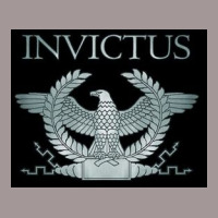 Roman Invictus Eagle, Silver On Black Vintage Short | Artistshot