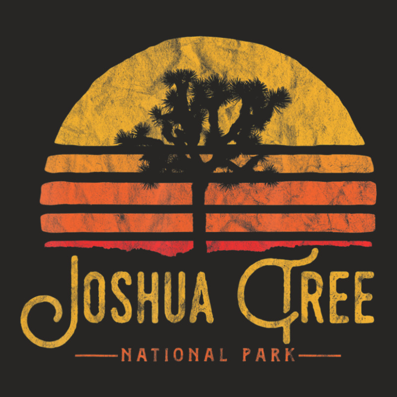 Vintage Joshua Tree National Park Retro Ladies Fitted T-Shirt by cm-arts | Artistshot