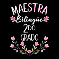 Maestra Bilingue Bilingual Teacher Spanish 2nd Grade Legging | Artistshot