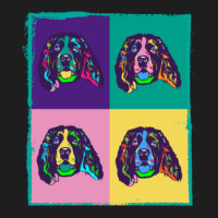 Dog Lover I Pop Art English Springer Spaniel Classic T-shirt | Artistshot