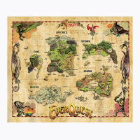 Everquest World Of Norrath Map T Shirt T-shirt | Artistshot