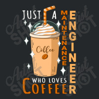 Maintenance Engineer ,who Loves Coffee Design Quote Crewneck Sweatshirt | Artistshot