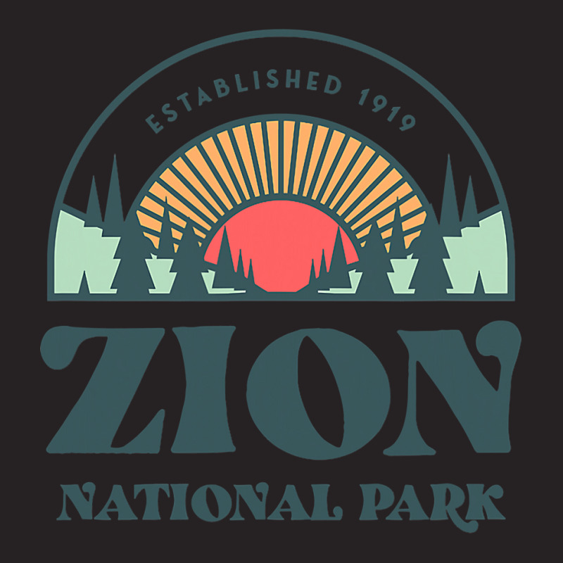 Retro Style Utah Zion National Park Vintage Cap | Artistshot