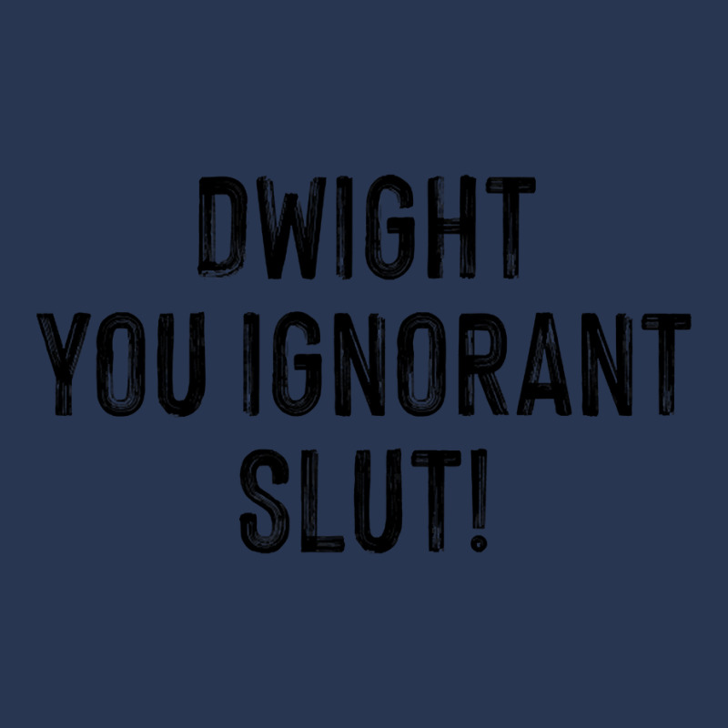 Dwight, You Ignorant Slut! Ladies Denim Jacket by atereabag | Artistshot