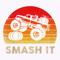 Kids Monster Truck Pumpkin Smash It   Funny Halloween T Shirt Tank Top | Artistshot