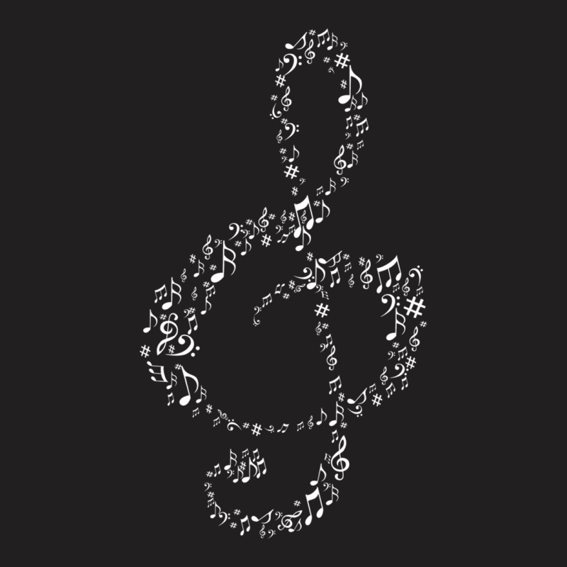 Music Note T-Shirt by JeanetteNeubauer | Artistshot