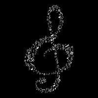 Music Note V-neck Tee | Artistshot