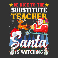 Be Nice To Substitute Teacher Santa Is Watching Xmas Gift T Shirt Baby Bodysuit | Artistshot