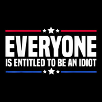 Everyone Is Entitled To Be An Idiot (14) Adjustable Cap | Artistshot