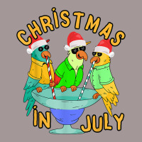 Christmas In July Pool Party Parrot Bird Funny Drinking Team T Shirt Vintage Short | Artistshot