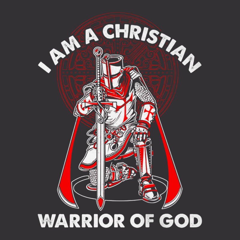 I Am A Christian Warrior Of God Crusader Knights Templar Pullover Hood Vintage Hoodie | Artistshot