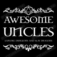 Mens Awesome Uncles Explore Dungeons And Slay Dragons Zipper Hoodie | Artistshot