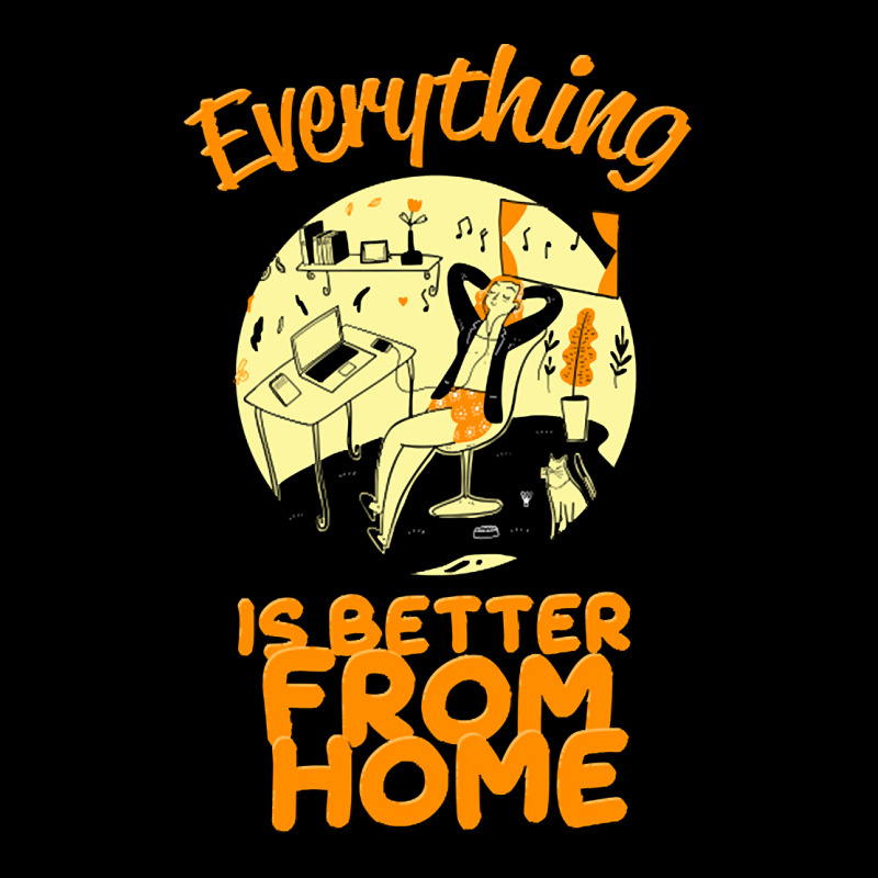 Everything Is Better From Home Pocket T-shirt | Artistshot