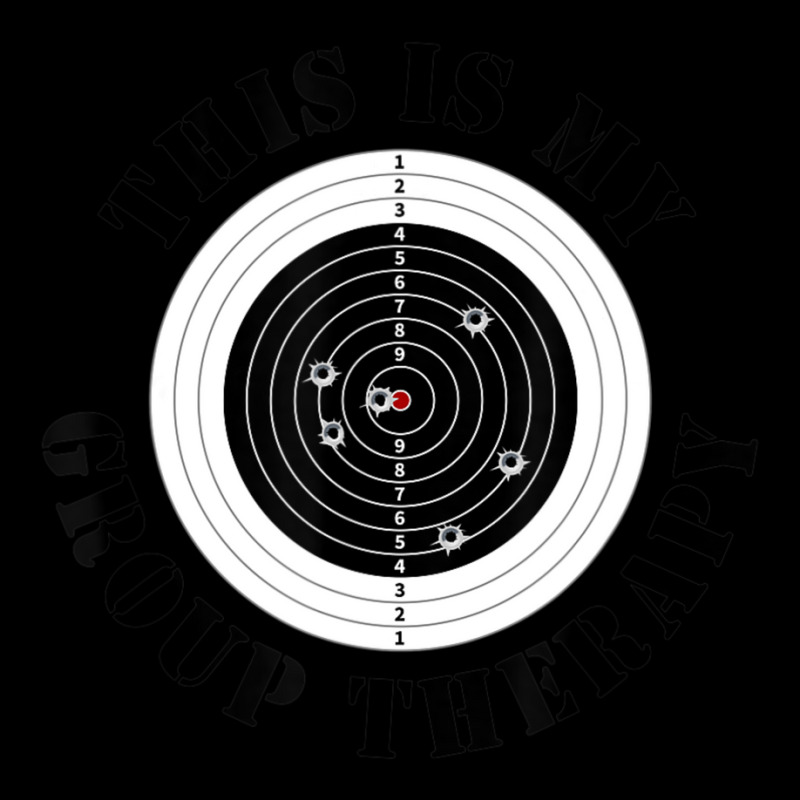 This Is My Group Therapy Gun Range Target Shooting Adjustable Cap | Artistshot