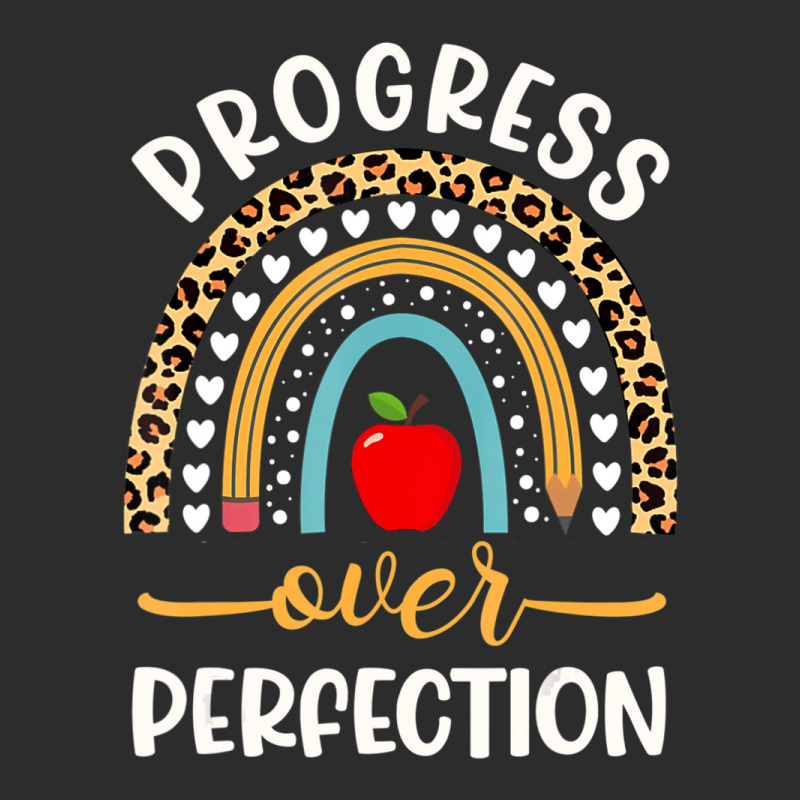 Progress Over Perfection School Teacher Principal Leopard Exclusive T-shirt by kentuckykonpha9 | Artistshot