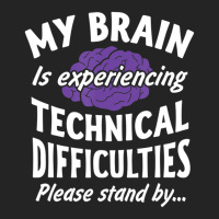 My Brain Experiencing Technical Difficulties Stand By 3/4 Sleeve Shirt | Artistshot