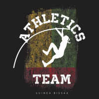 Womens Womens Pole Vault Guinea Bissau Athletics Sports Player V Neck T-shirt | Artistshot