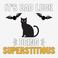 Bad Luck Black Cat Bat Funny Superstitious Meme Design Classic T-shirt | Artistshot