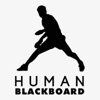 Human Blackboard Ladies Fitted T-shirt | Artistshot