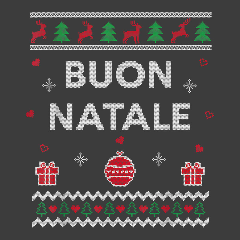 Merry Christmas Italian Ugly Christmas Gift Buon Natale T Shirt Men's Polo Shirt by cm-arts | Artistshot