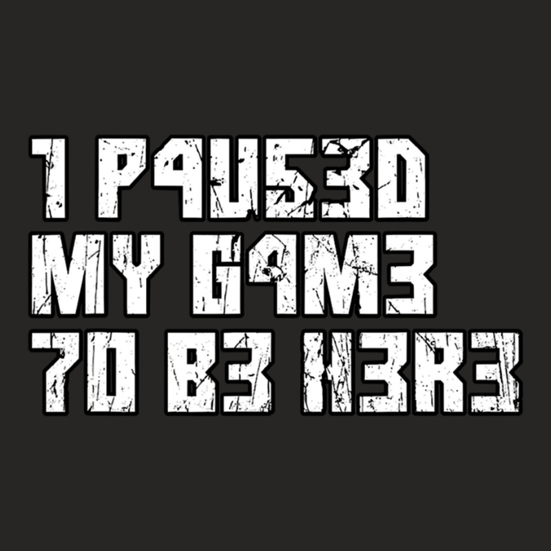 I Paused My Game To Be Here Leetcode Ladies Fitted T-Shirt by FRANCISMATANZA | Artistshot