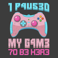 I Paused My Game To Be Here Pink Gamer Girl Leet Men's Polo Shirt | Artistshot