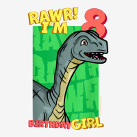 Rawr! I'm 8 Birthday Girls 8th Birthday Dino Mussaurus T Shirt Toddler Hoodie | Artistshot