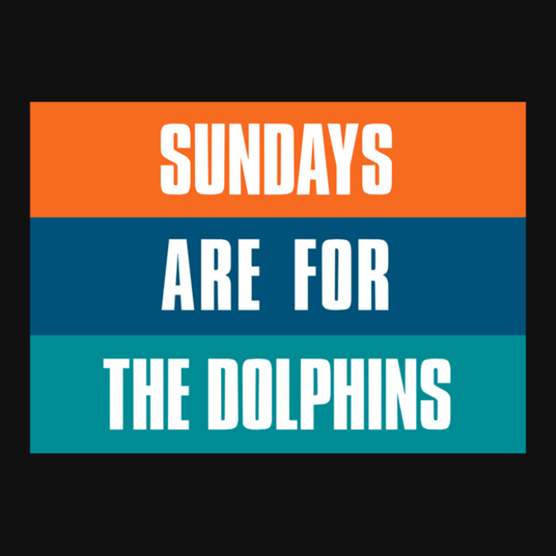 Sundays Are For The Dolphins Miami Footbal Skinny Tumbler | Artistshot