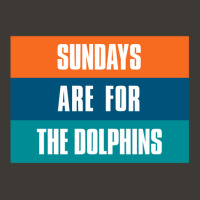 Sundays Are For The Dolphins Miami Footbal Bucket Hat | Artistshot