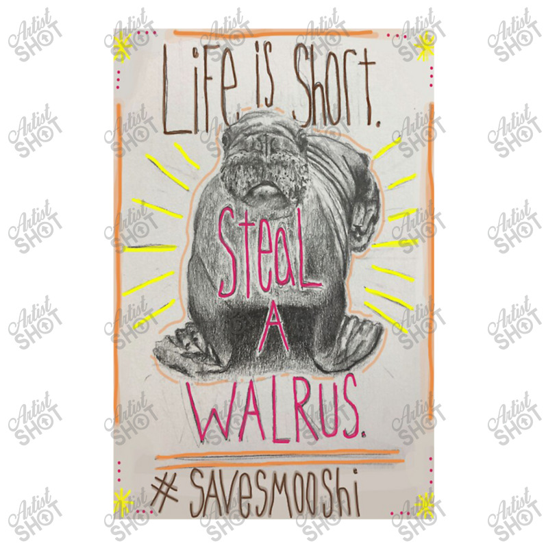 Life Is Short Steal A Walrus Men's T-shirt Pajama Set | Artistshot